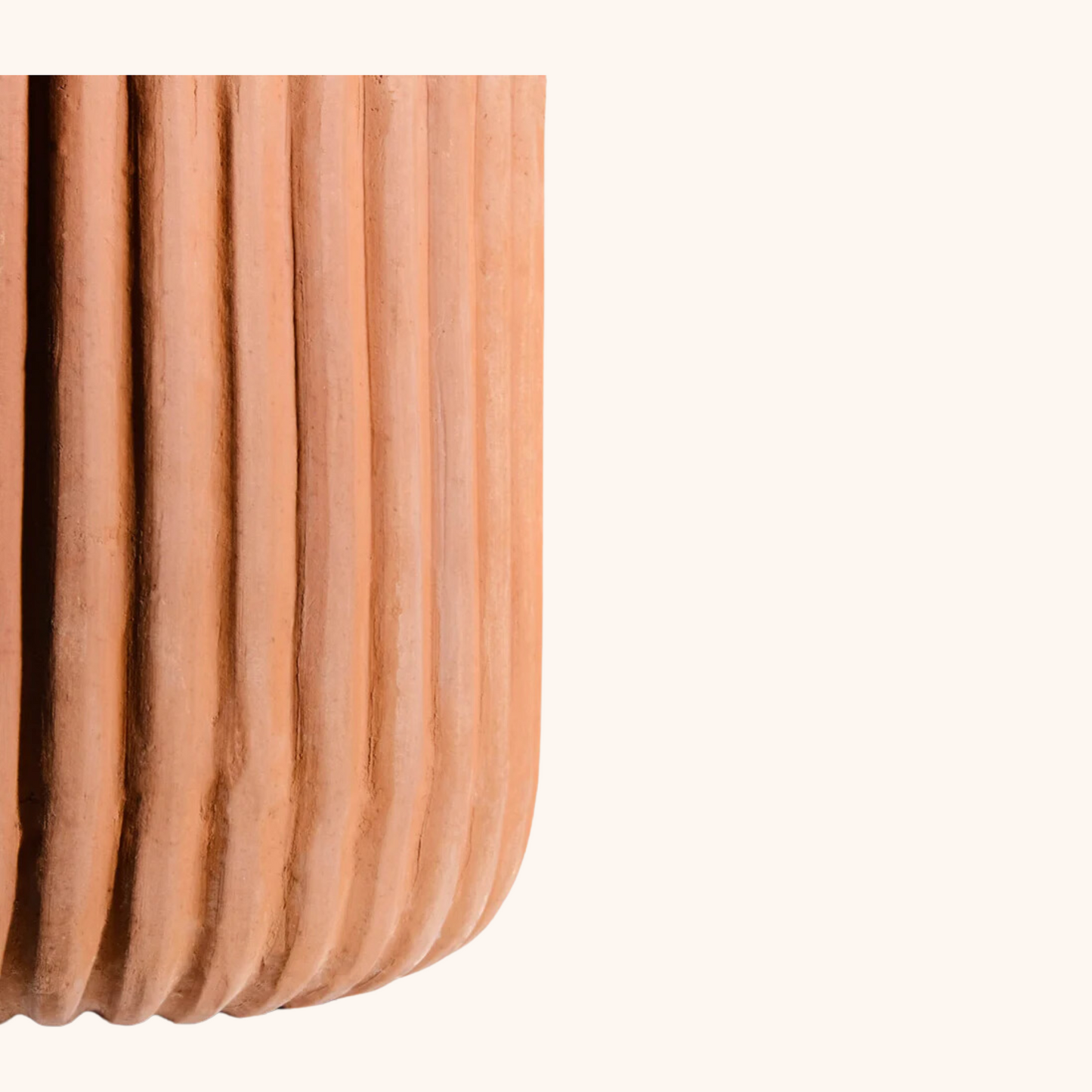 Maceta Cactus de barro mediana