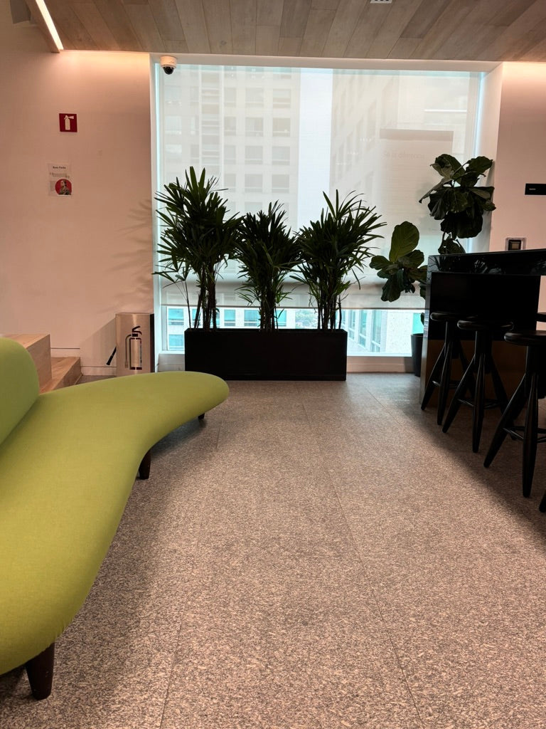 Jardinera de fibra de vidrio