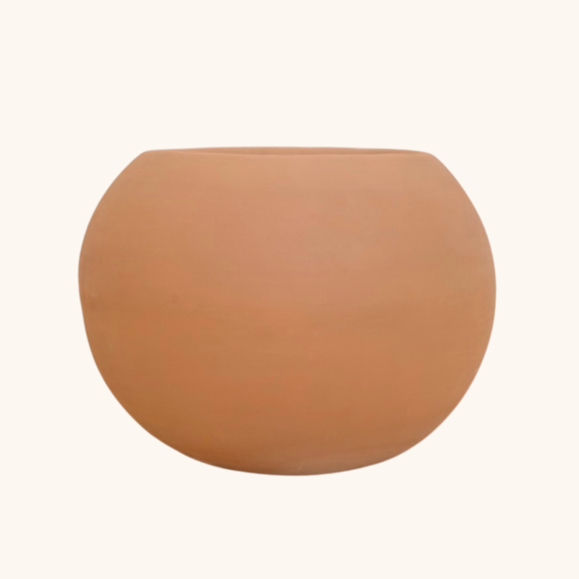 Maceta Esfera de barro