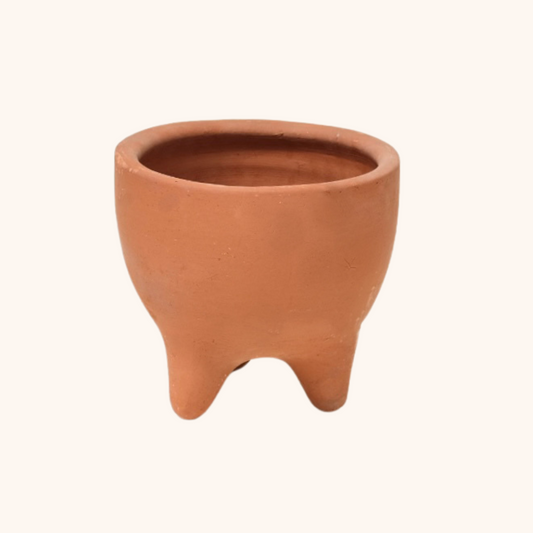 Maceta Molcajete de barro