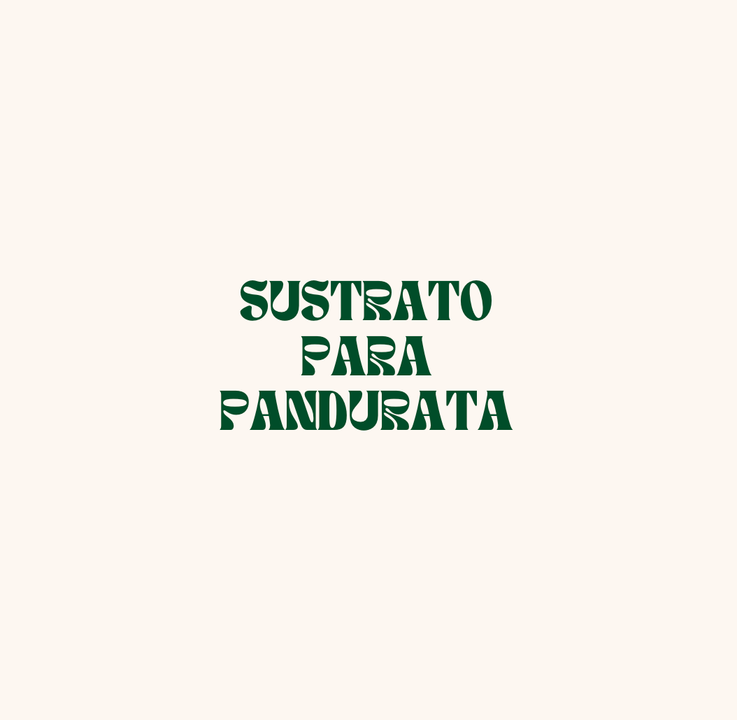 Sustrato para Pandurata