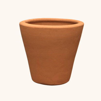 Maceta de Barro Cónica